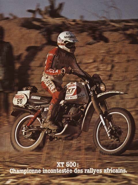 Yamaha XT 500, storia di una moto da enduro mitica